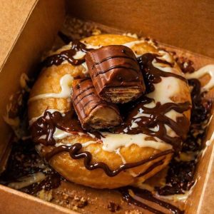 Kinder Glazed Doughnuts