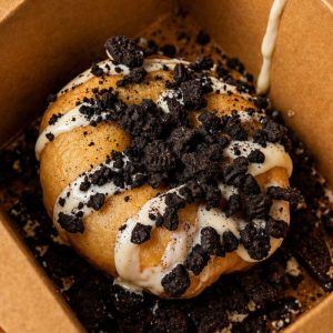 Oreo Crumble Doughnuts