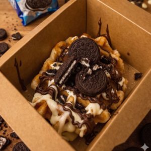 The Oreo Crème Waffle